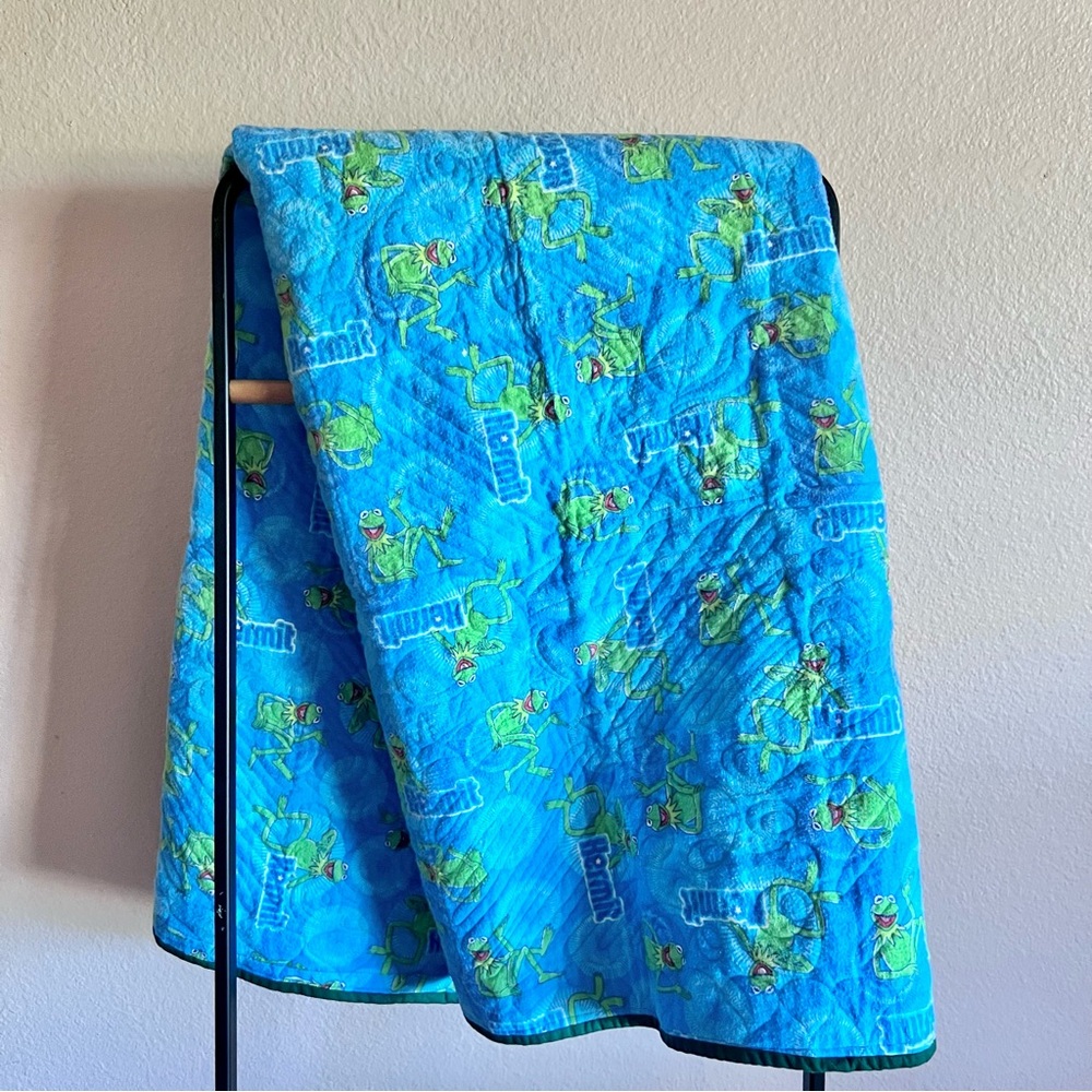 Kermit Muppets Quilt